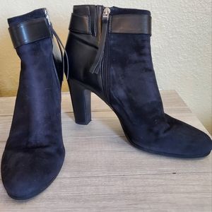 Sam Edelman Leather Suede Ankle Boot